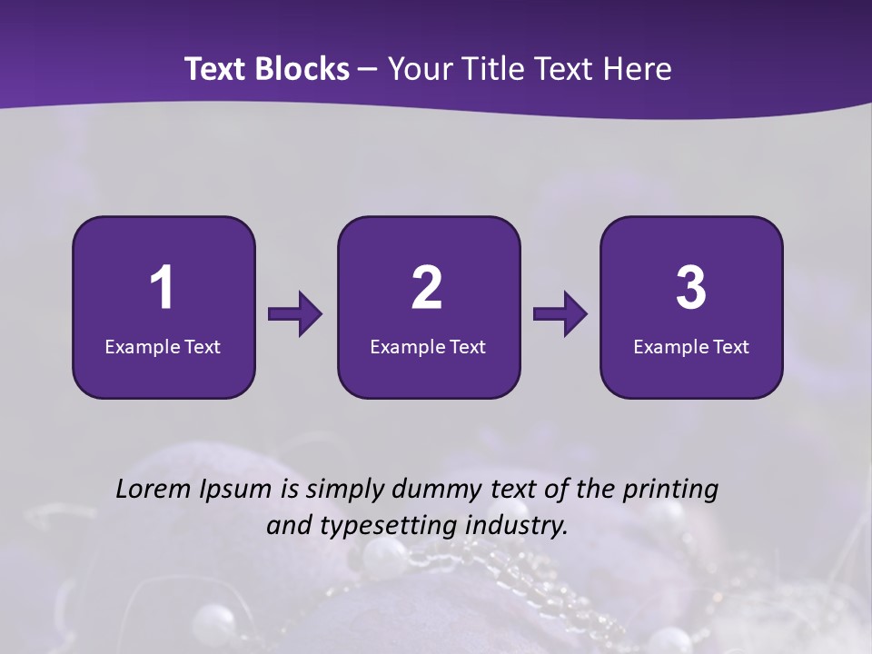 Ostereier Lila PowerPoint Template