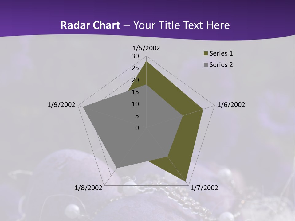 Ostereier Lila PowerPoint Template