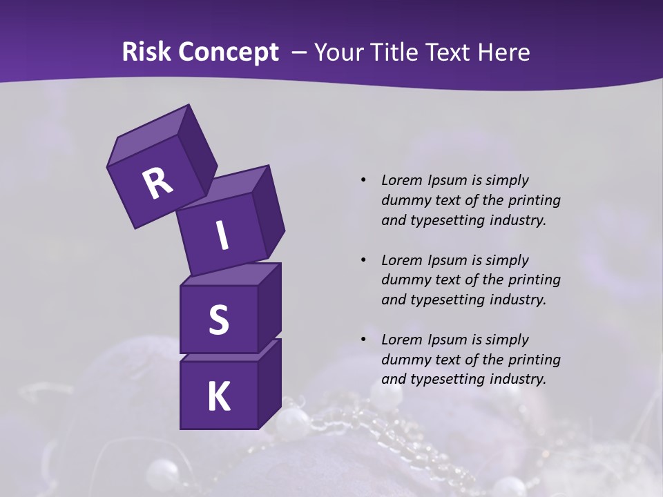 Ostereier Lila PowerPoint Template