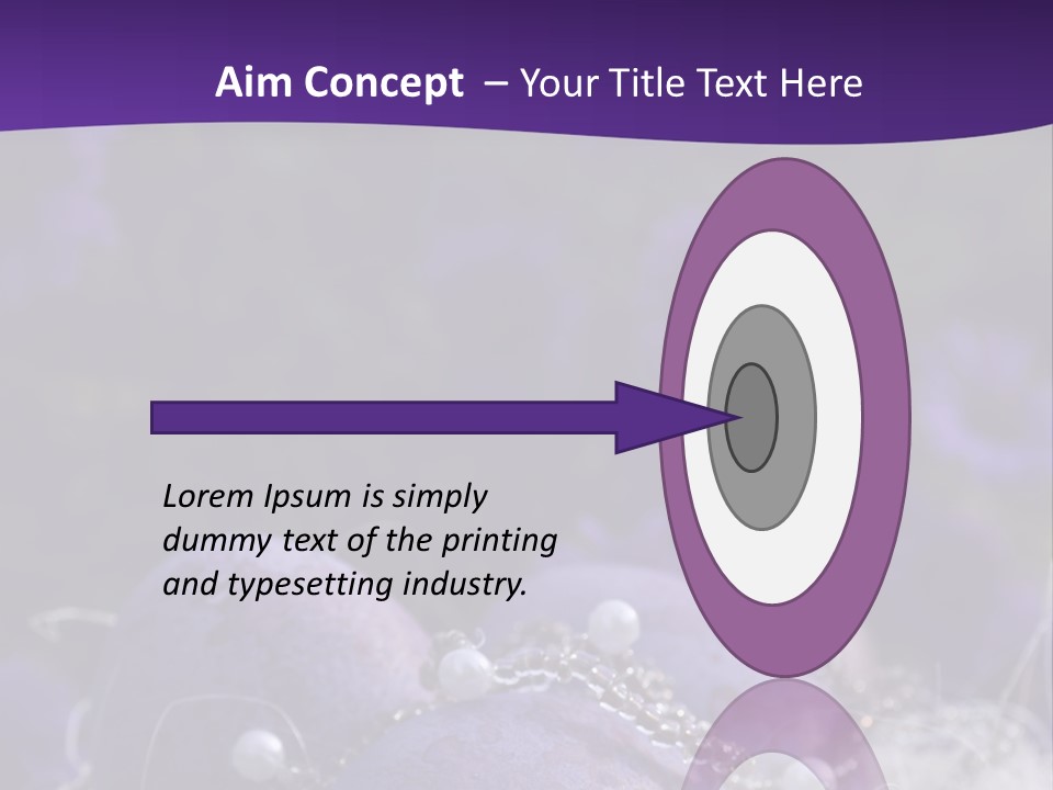 Ostereier Lila PowerPoint Template