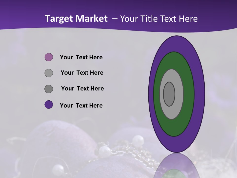 Ostereier Lila PowerPoint Template