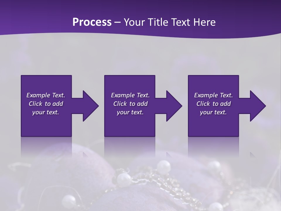 Ostereier Lila PowerPoint Template