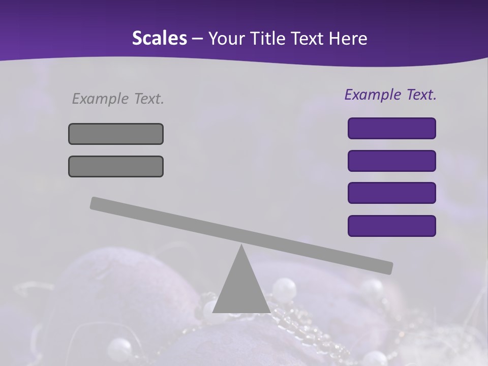Ostereier Lila PowerPoint Template