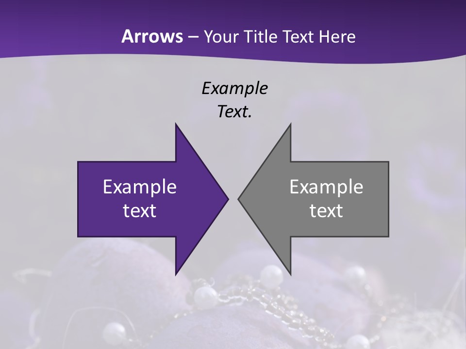 Ostereier Lila PowerPoint Template