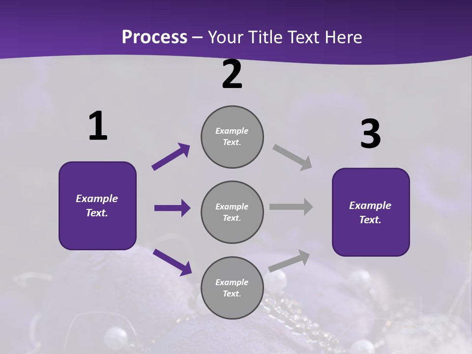 Ostereier Lila PowerPoint Template