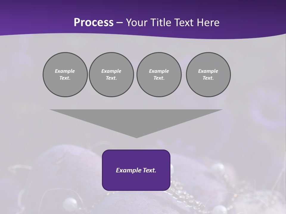 Ostereier Lila PowerPoint Template