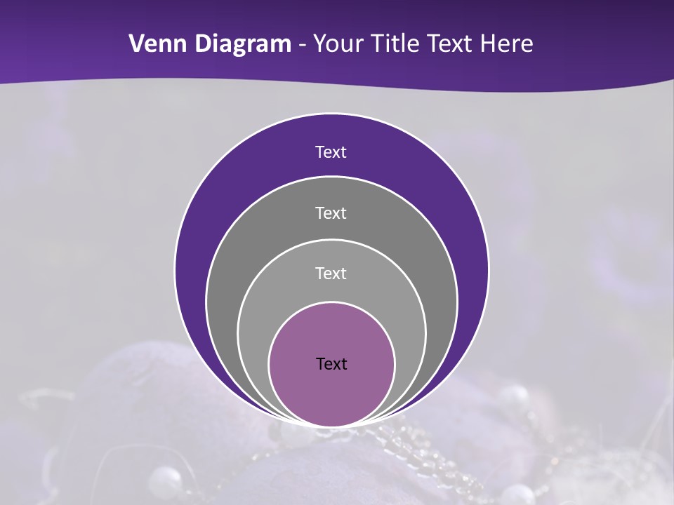 Ostereier Lila PowerPoint Template