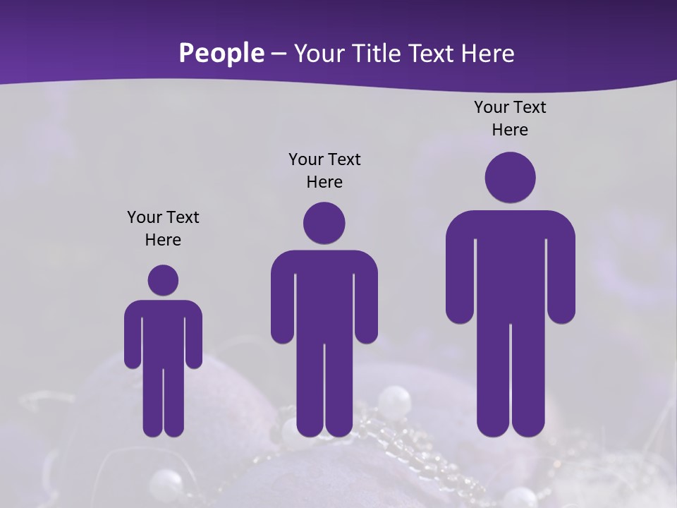 Ostereier Lila PowerPoint Template