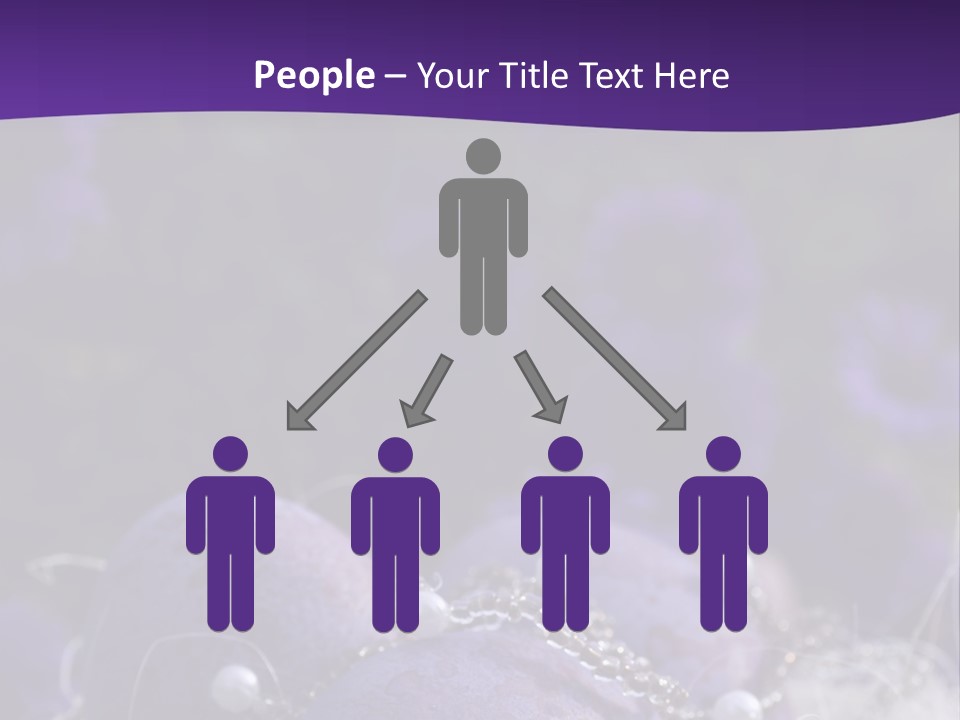 Ostereier Lila PowerPoint Template