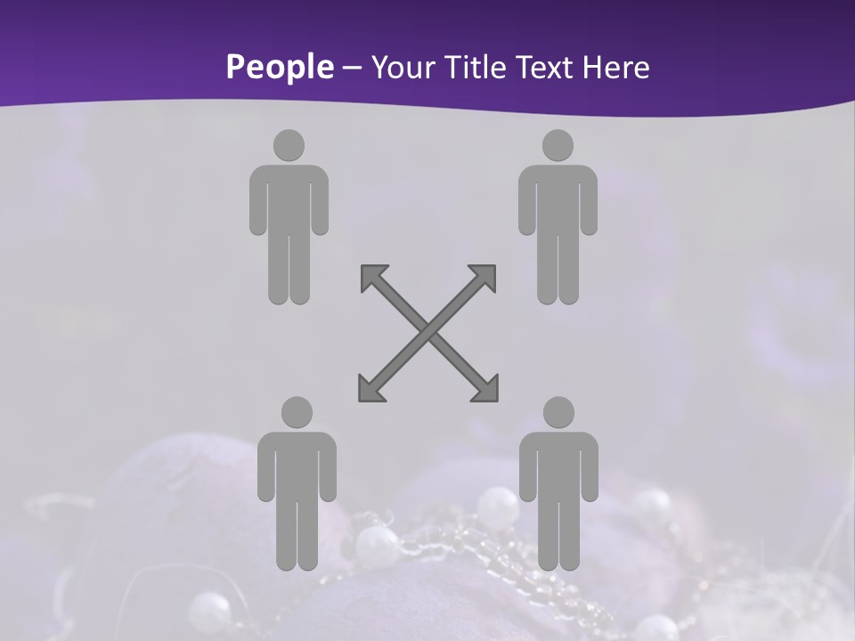 Ostereier Lila PowerPoint Template