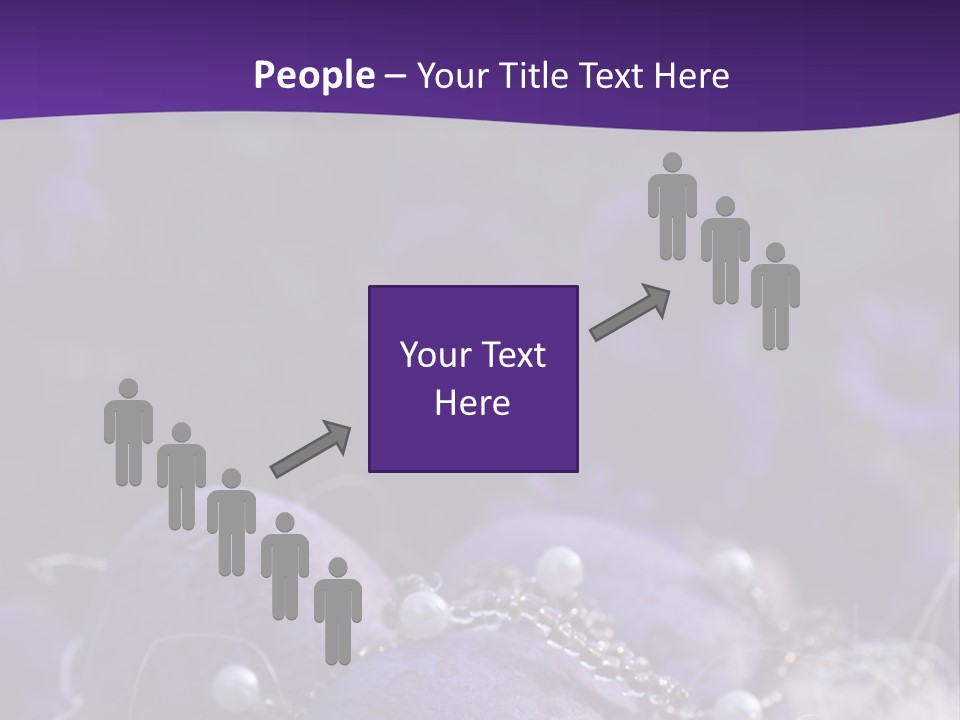 Ostereier Lila PowerPoint Template