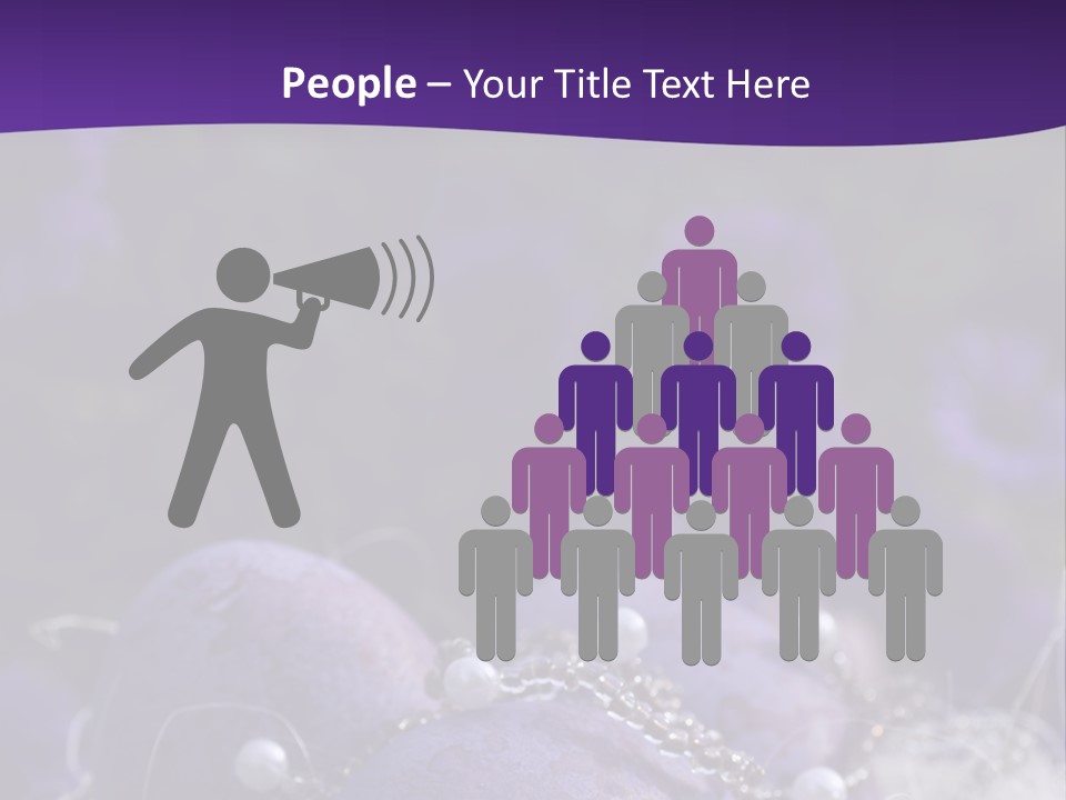 Ostereier Lila PowerPoint Template