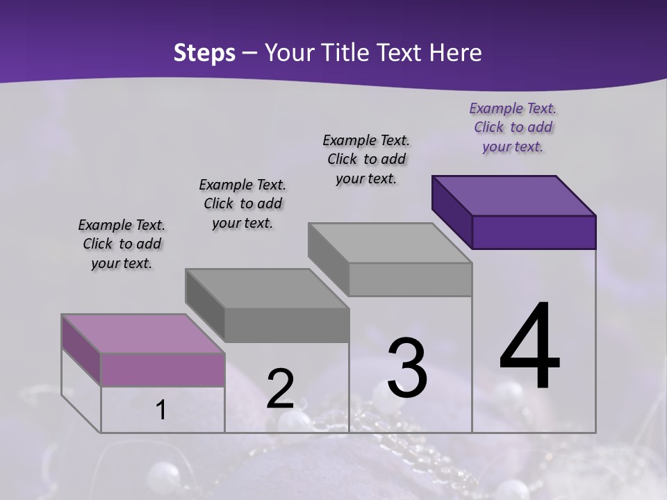Ostereier Lila PowerPoint Template
