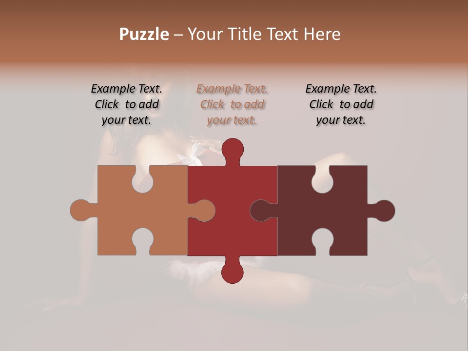 Santa Girl PowerPoint Template