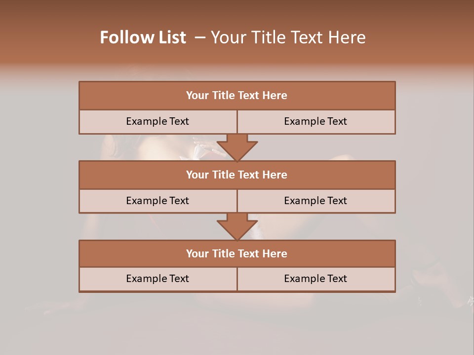 Santa Girl PowerPoint Template