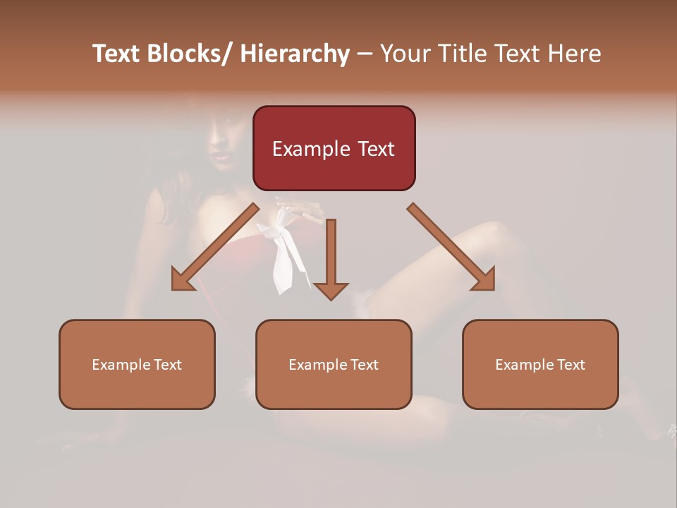 Santa Girl PowerPoint Template