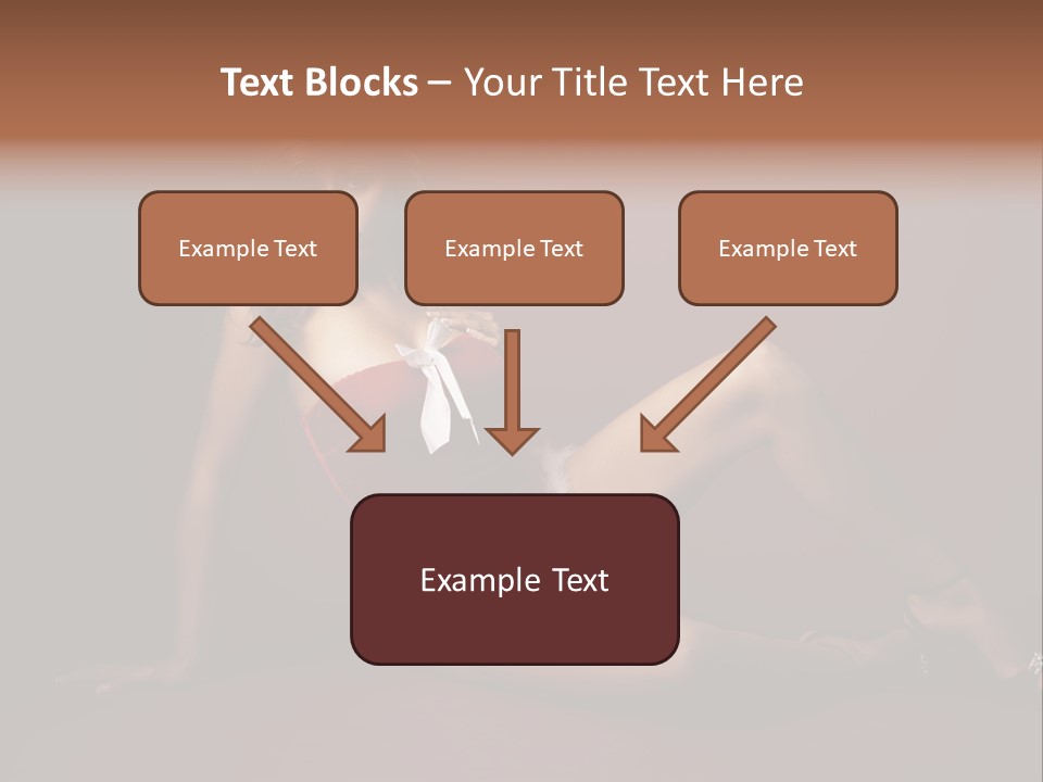 Santa Girl PowerPoint Template