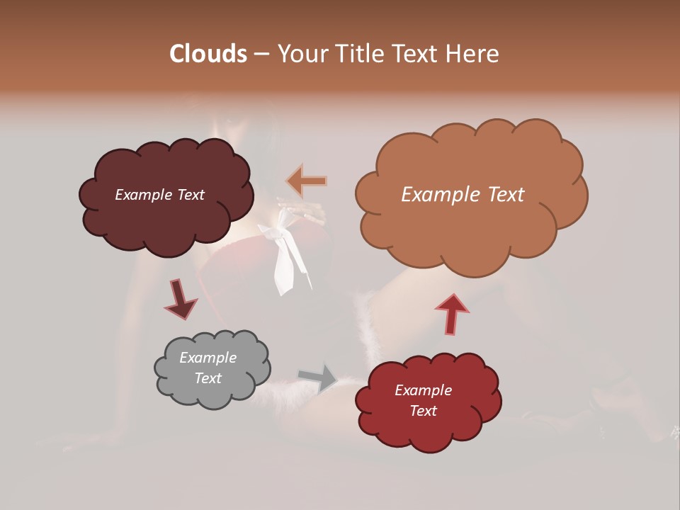 Santa Girl PowerPoint Template