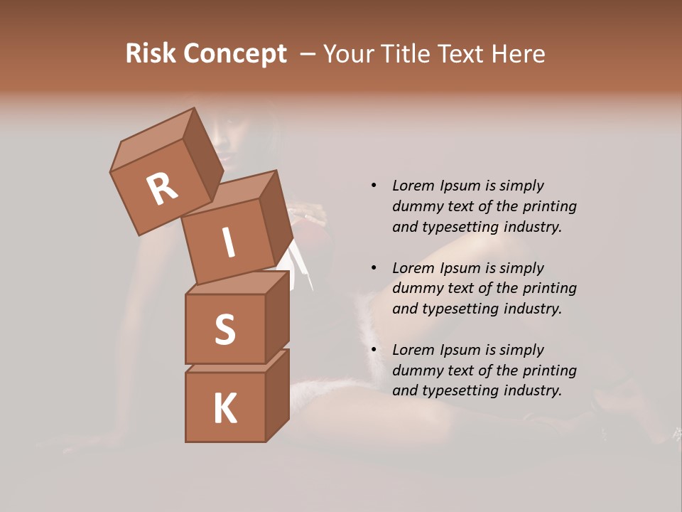 Santa Girl PowerPoint Template