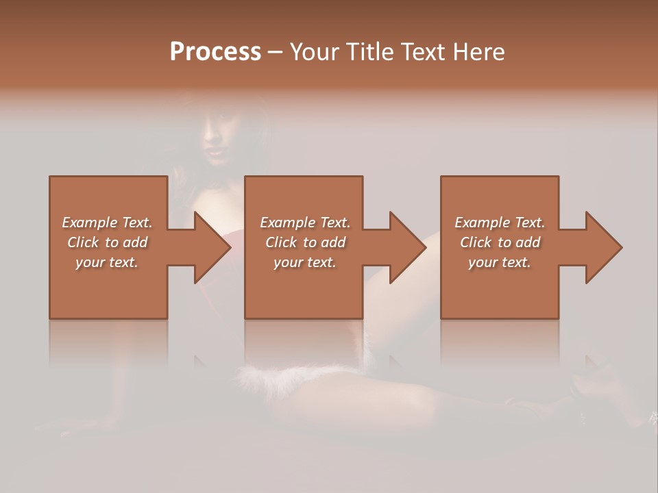 Santa Girl PowerPoint Template