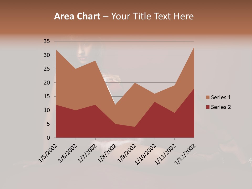 Santa Girl PowerPoint Template