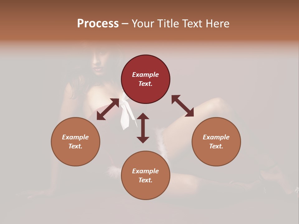 Santa Girl PowerPoint Template