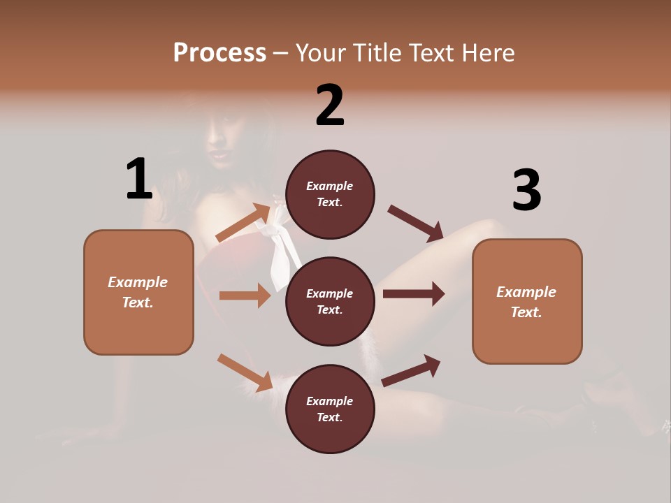 Santa Girl PowerPoint Template