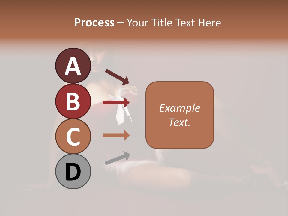 Santa Girl PowerPoint Template