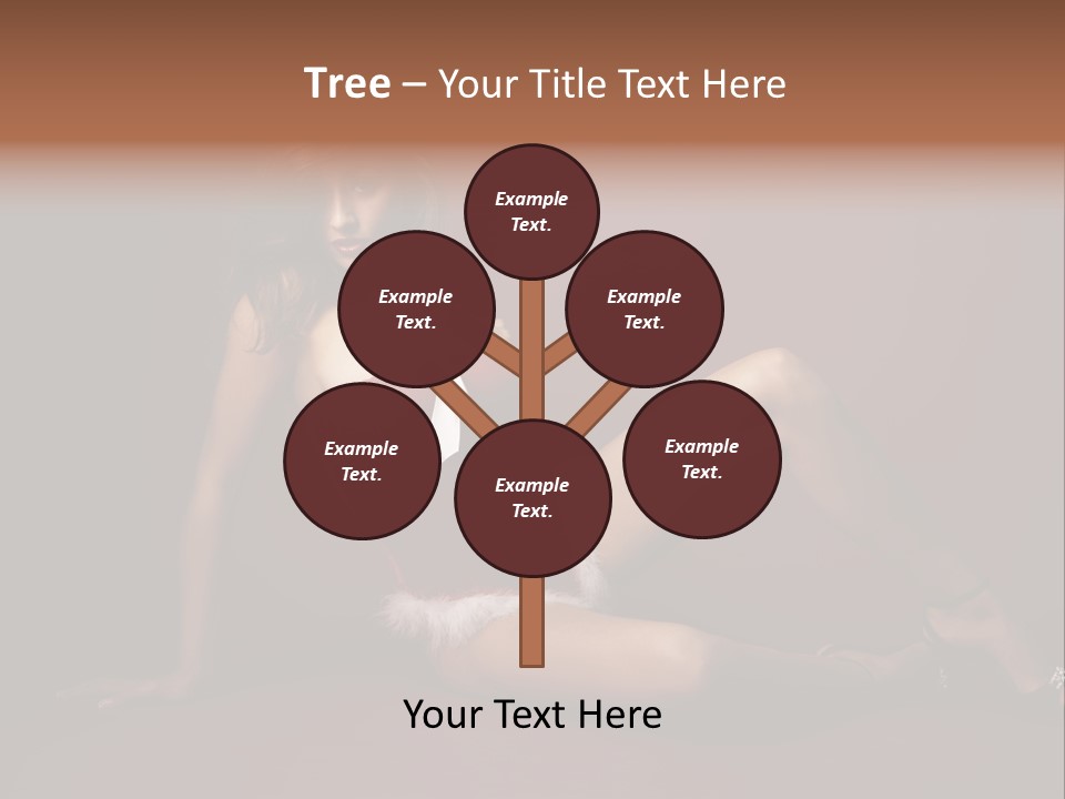 Santa Girl PowerPoint Template