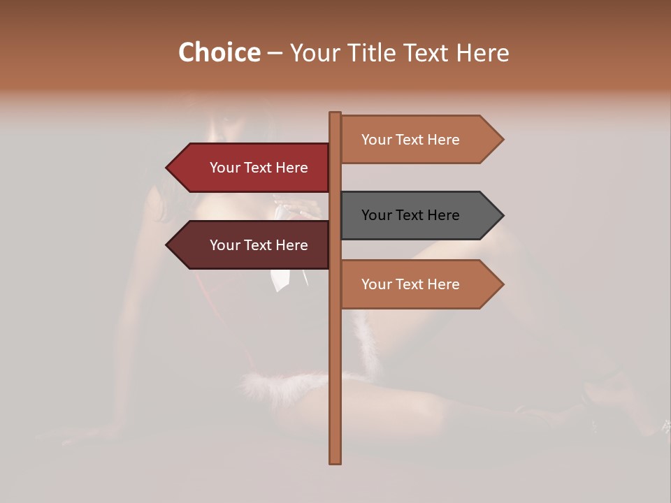 Santa Girl PowerPoint Template