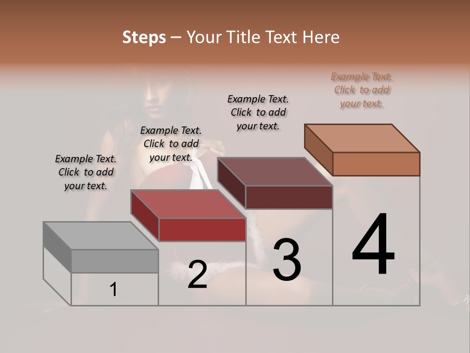 Santa Girl PowerPoint Template