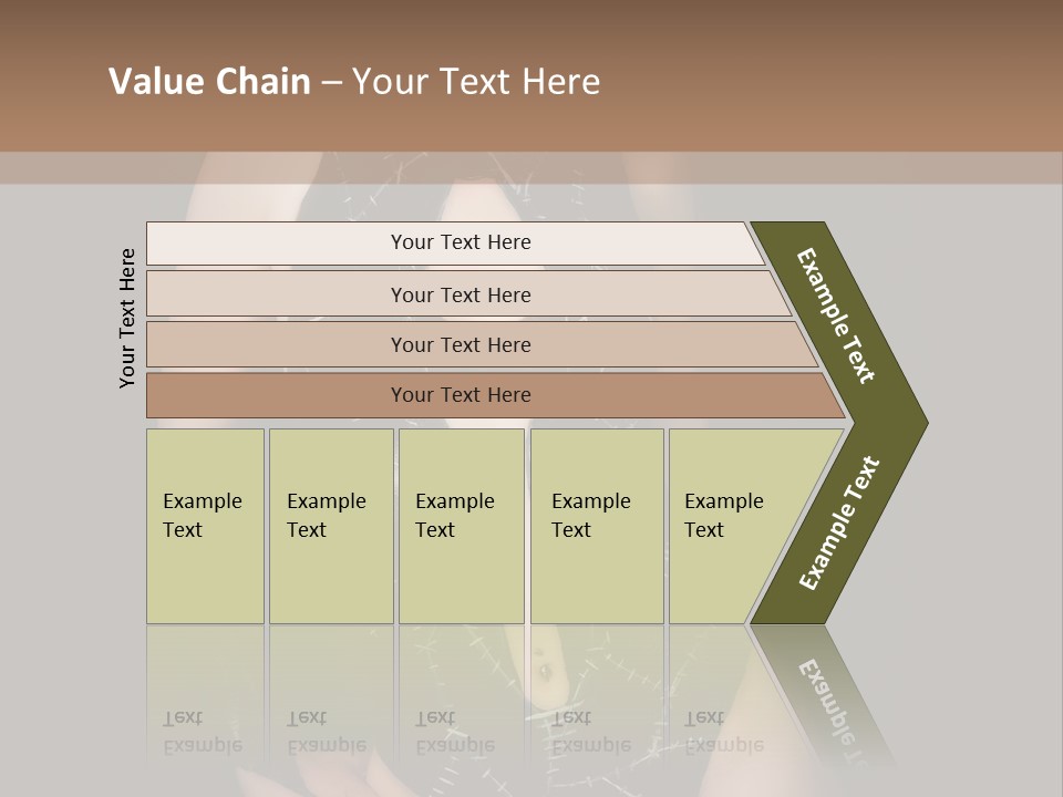 Catwoman Body Paint PowerPoint Template