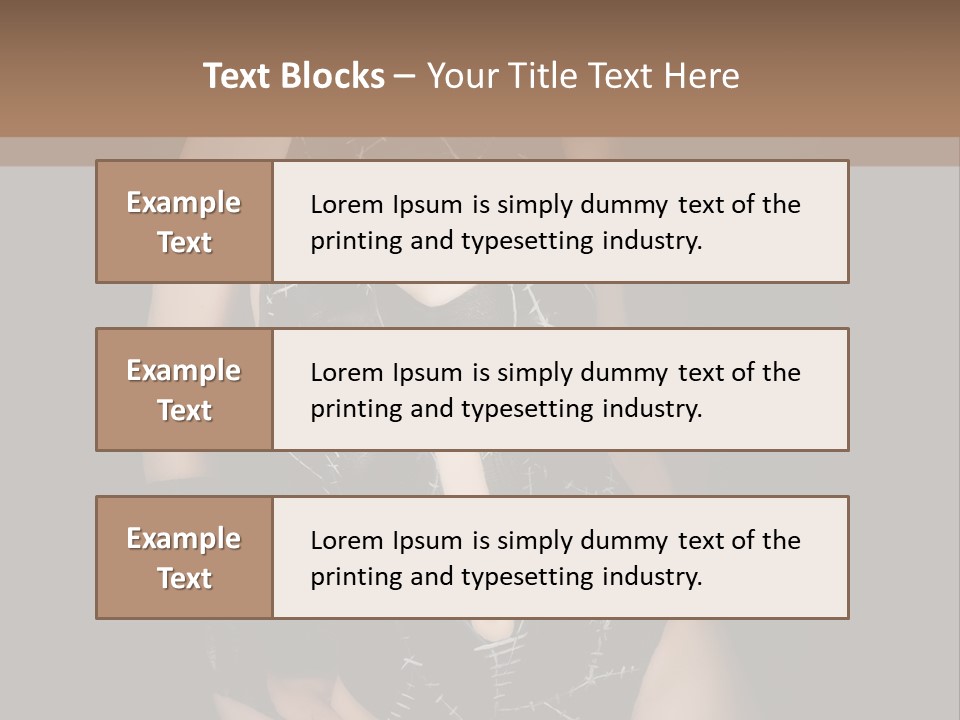 Catwoman Body Paint PowerPoint Template