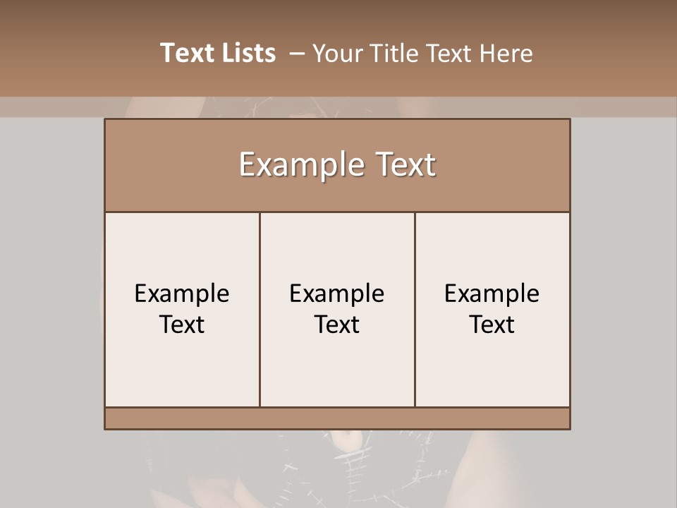 Catwoman Body Paint PowerPoint Template