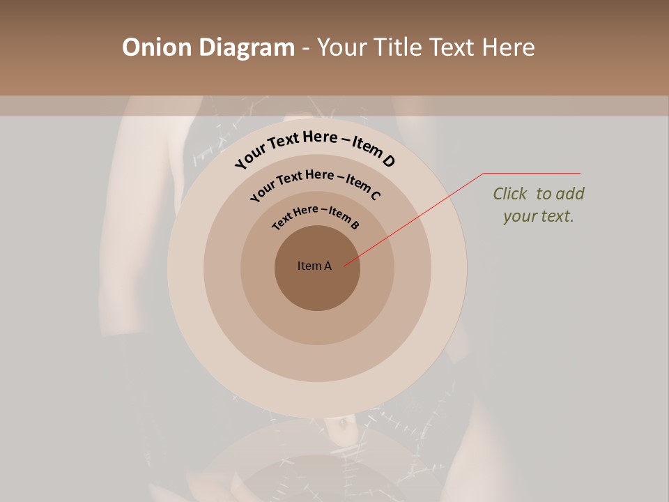 Catwoman Body Paint PowerPoint Template