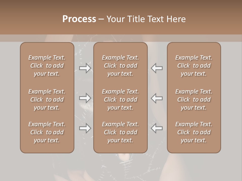 Catwoman Body Paint PowerPoint Template