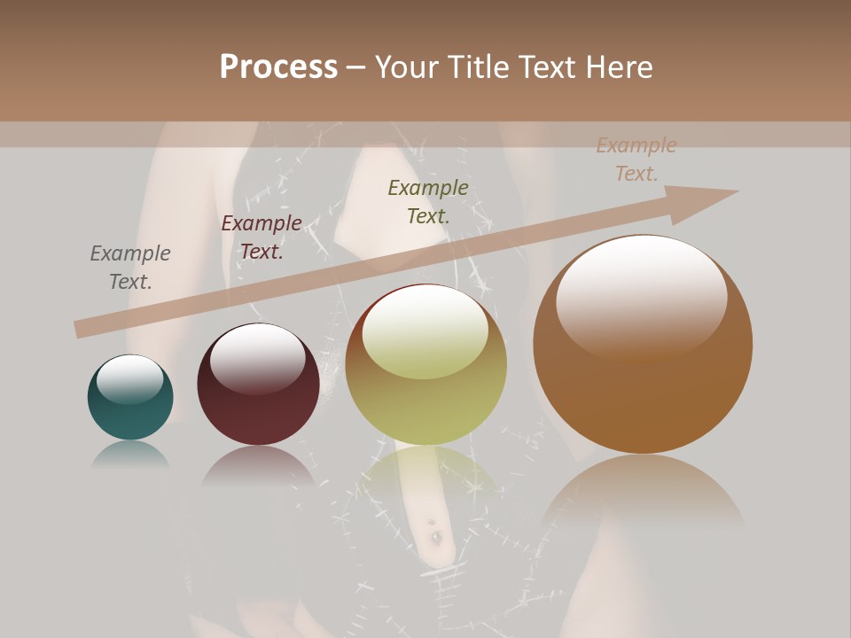 Catwoman Body Paint PowerPoint Template