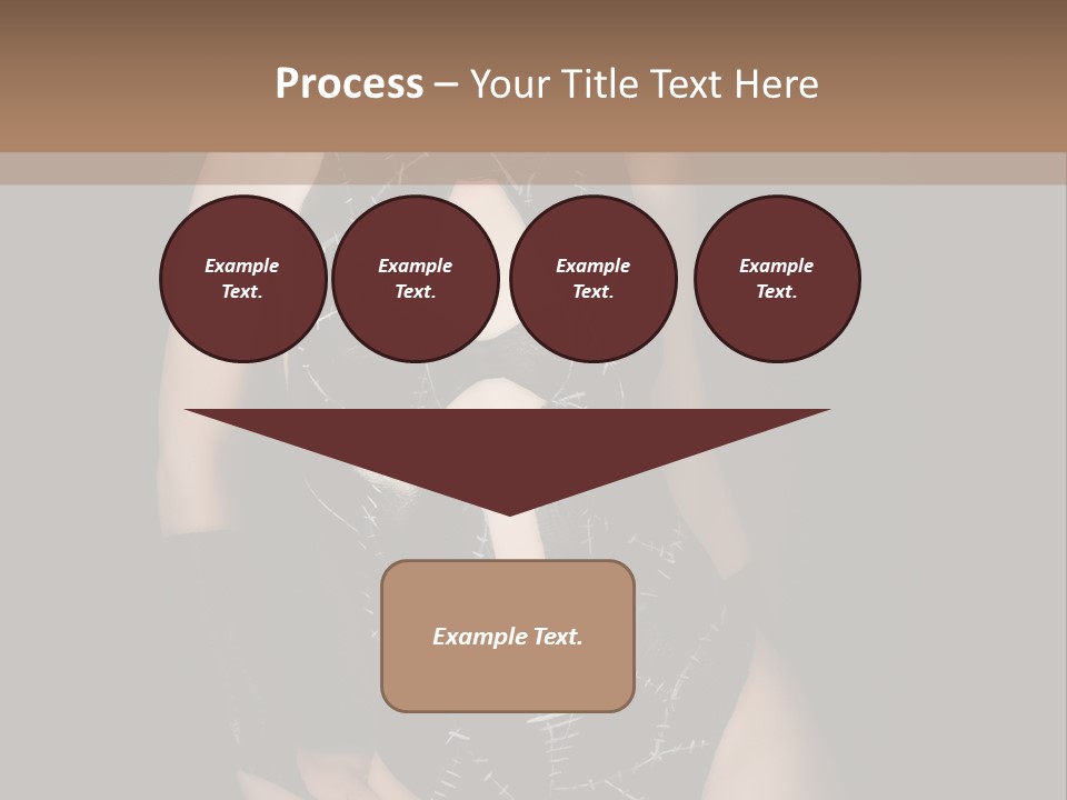 Catwoman Body Paint PowerPoint Template