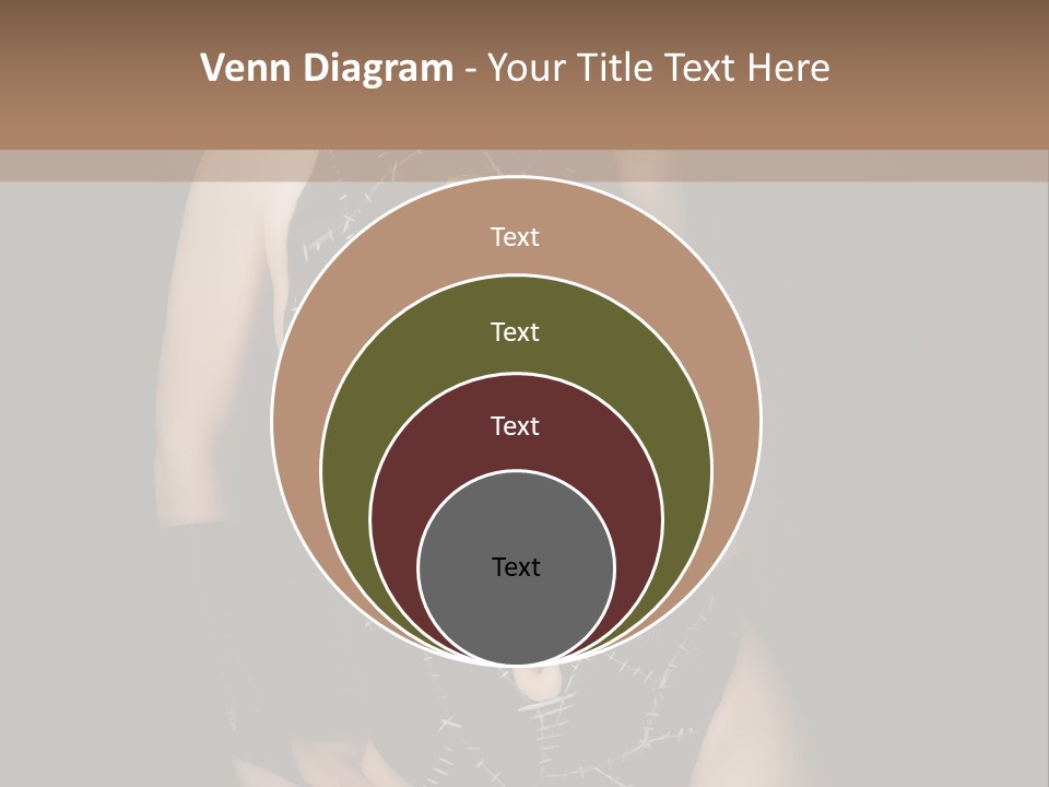 Catwoman Body Paint PowerPoint Template