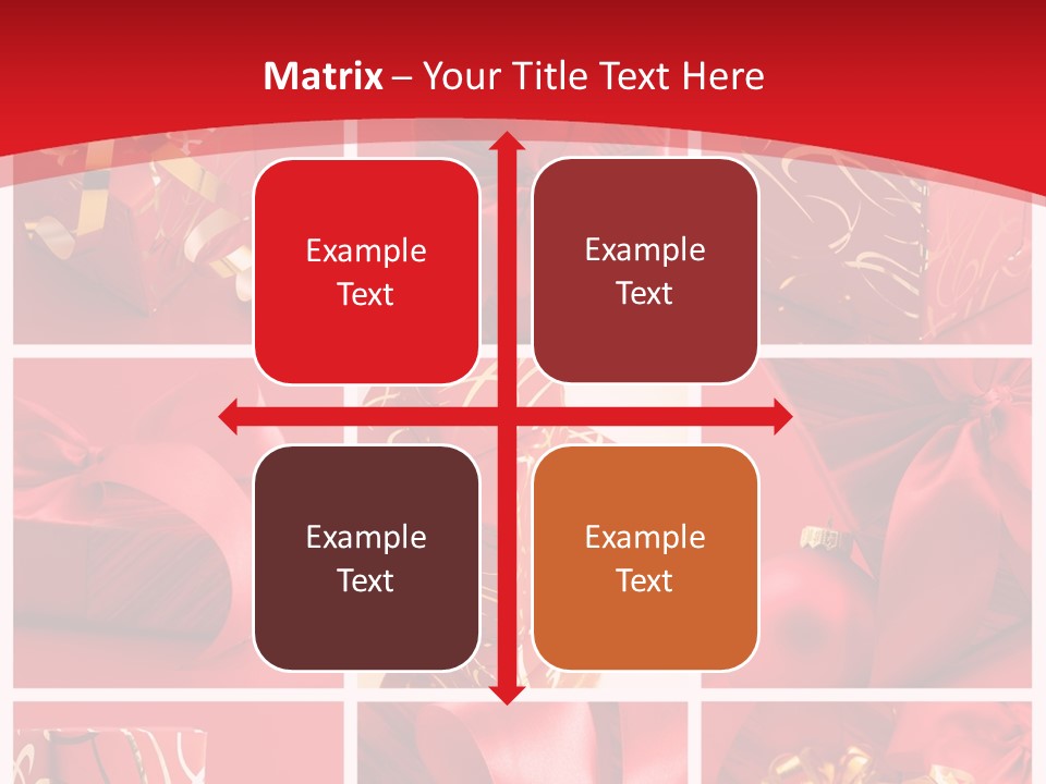 Collection Ribbon Valentine PowerPoint Template