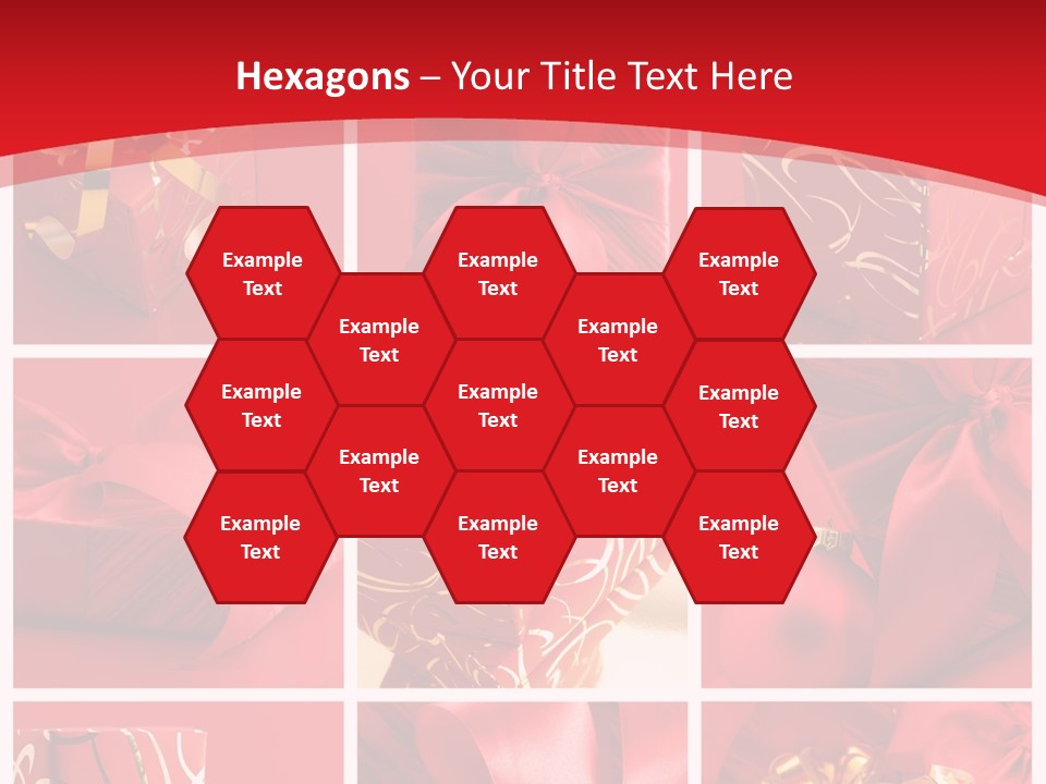 Collection Ribbon Valentine PowerPoint Template