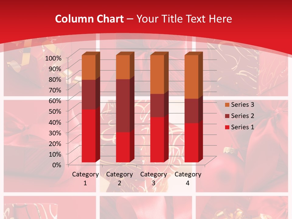 Collection Ribbon Valentine PowerPoint Template