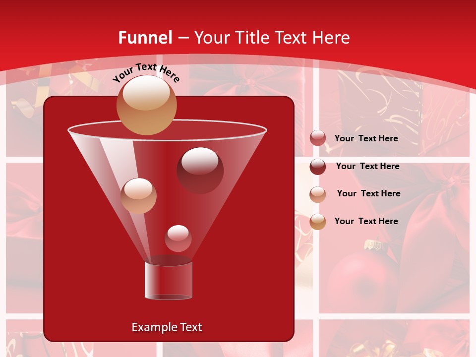 Collection Ribbon Valentine PowerPoint Template