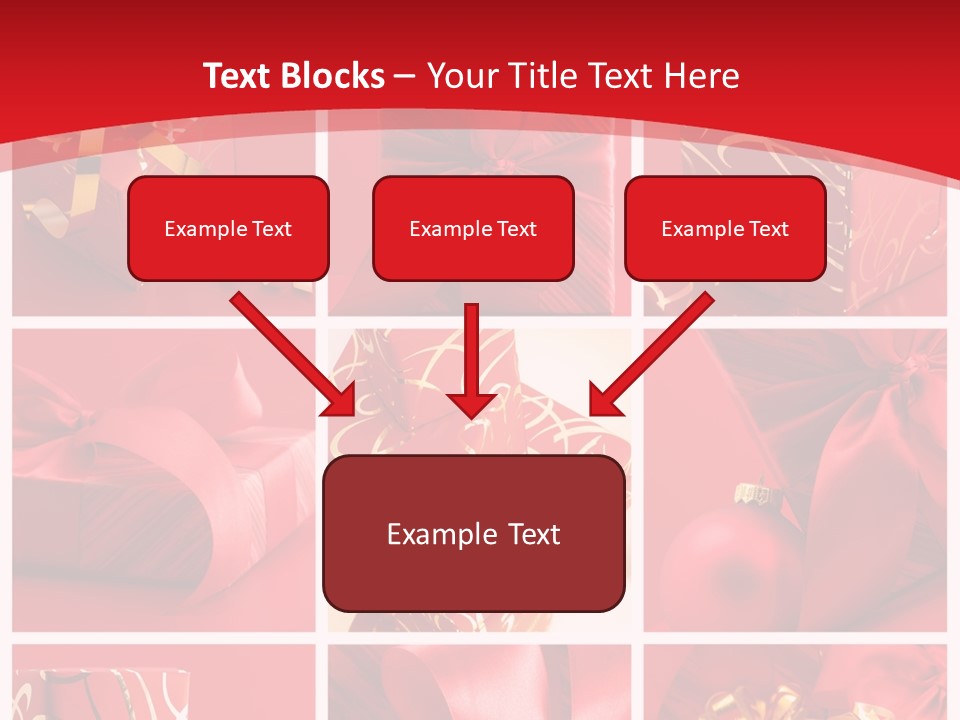 Collection Ribbon Valentine PowerPoint Template