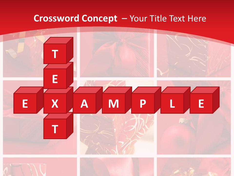 Collection Ribbon Valentine PowerPoint Template