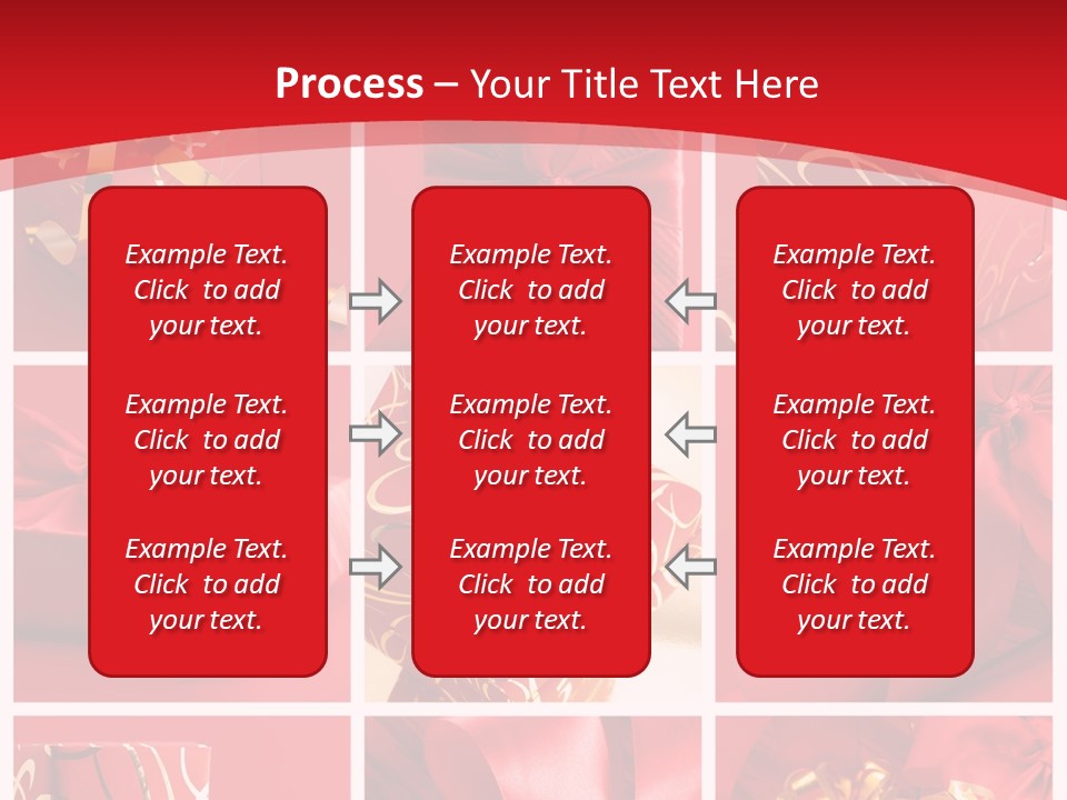 Collection Ribbon Valentine PowerPoint Template
