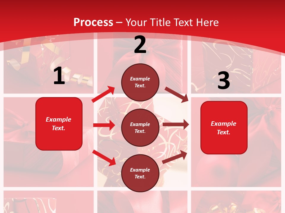 Collection Ribbon Valentine PowerPoint Template