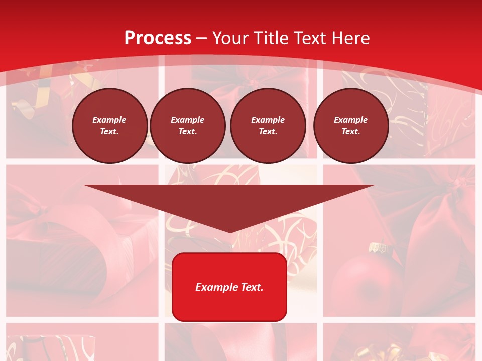 Collection Ribbon Valentine PowerPoint Template