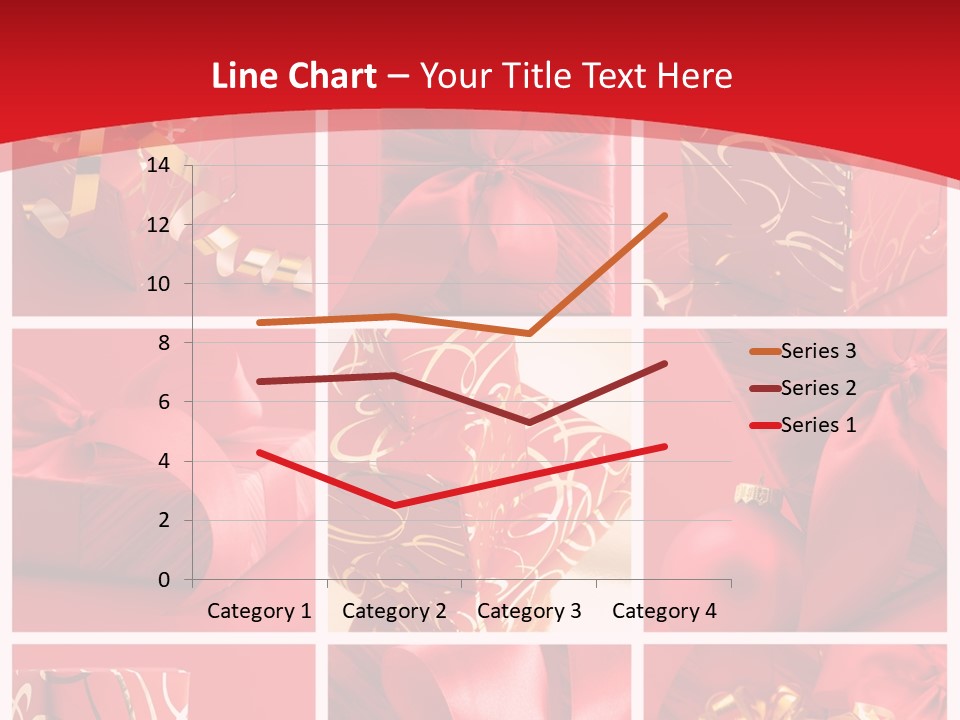 Collection Ribbon Valentine PowerPoint Template