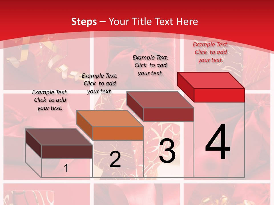 Collection Ribbon Valentine PowerPoint Template